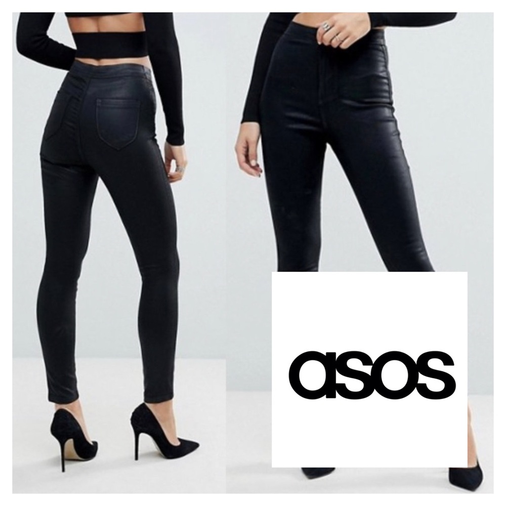 ASOS / Denim Coated Jeans